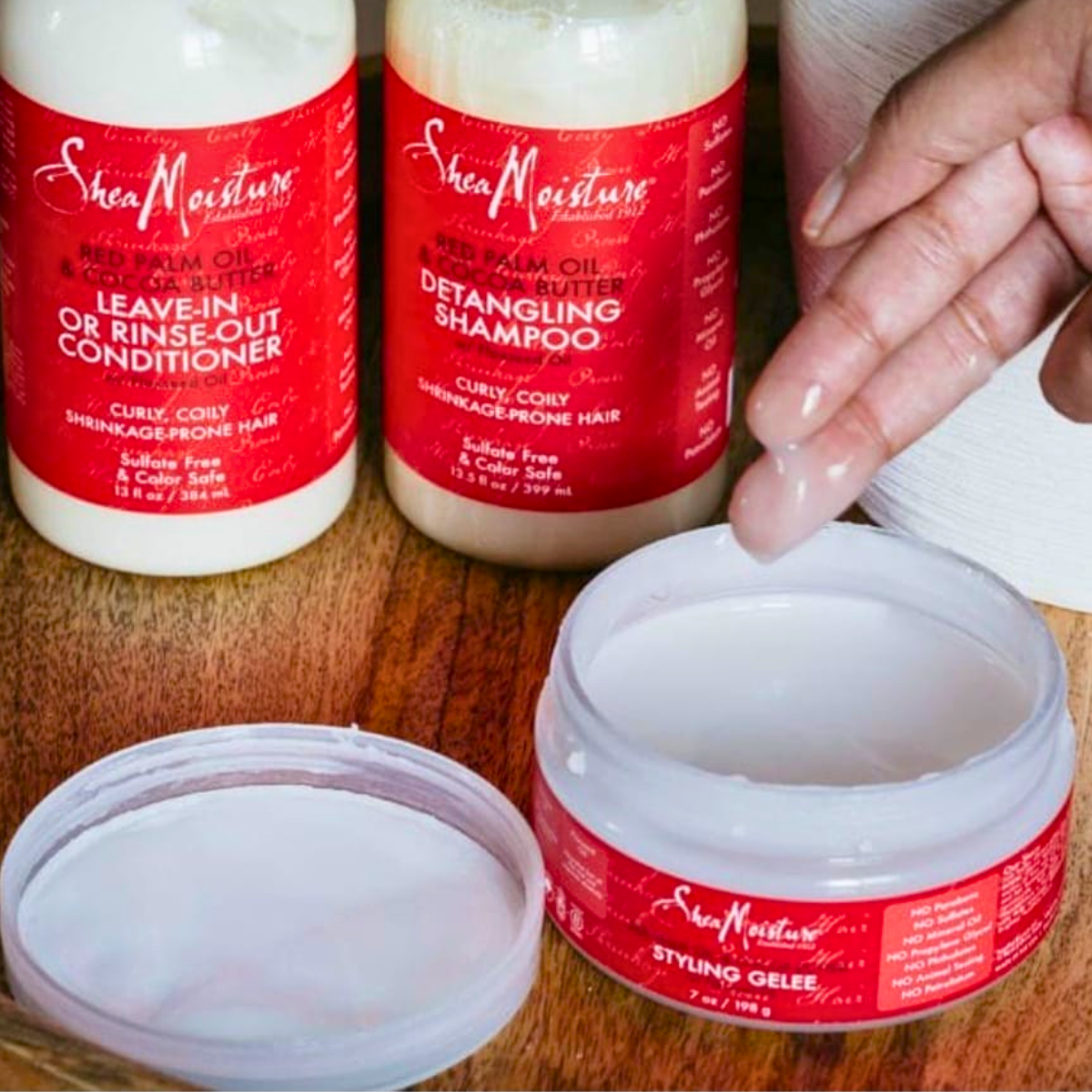 gel shea moisture styling gelee curly coily shrinkage prone hair red palm oil & cocoa butter Comprar en tienda onlineshoppingcenterg Colombia centro de compras en linea